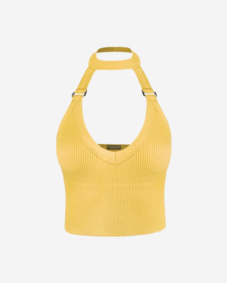 Moto Collared Crop Top