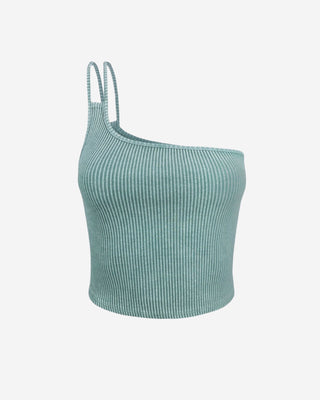 Saint Washed Crop Top - Seafoam