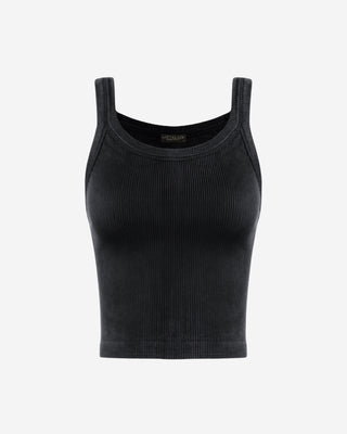 Soho Mineral Washed Crop Tank