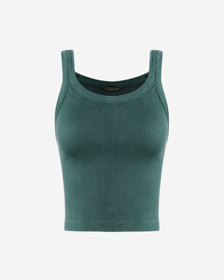 Soho Mineral Washed Crop Tank