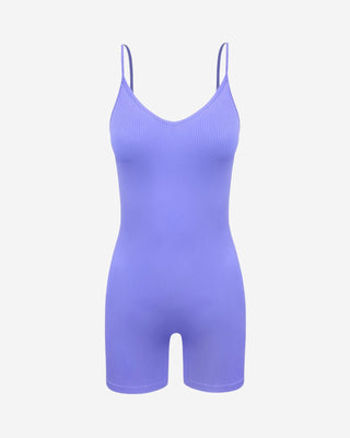 Axel Washed Romper - Lavender